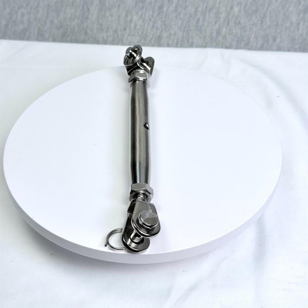 Stainless Steel Closed Body Turnbuckle Jaw and Jaw Marine Rigging 9.5 Inch